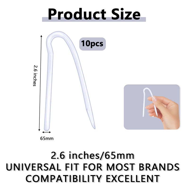 FEXPDL 10pcs Hearing Aid Tubes Hearing Aid Tubes Replacement NHS