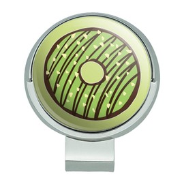 GRAPHICS & MORE Mint Chocolate Chip Donut Yummy Green Golf Hat Clip with Magnetic Ball Marker