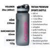 ace2b Water Bottle 600 ml Sports & Fitness with Shaker