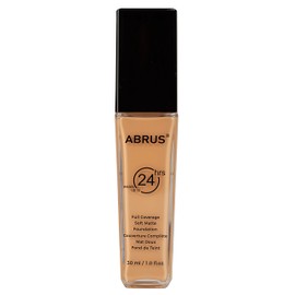ABRUS Foundation Makeup - Premium Makeup Foundation, Flawless Matte Liquid Foundation for Full Coverage up to 24 Hours (A04 Buff Beige, 30 ml)
