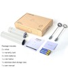 Electric Milk Frother Handheld,Travel Coffee Drink Mixer Batteries Included, 304