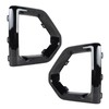 WFLNHB 2Pcs Front Bumper Fog Light Outer Bezel Replacement for