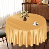 KKJIAF 1 Pack 60 Inch / 5ft Round Table Cloth,