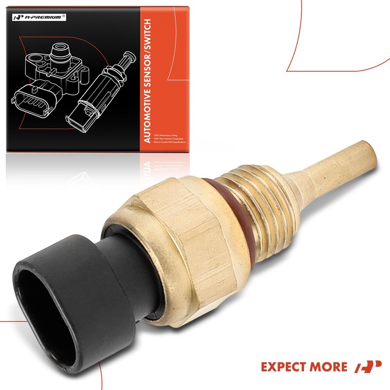 A-Premium Engine Coolant Temperature Sensor [2 Pins] Compatible with Ram