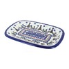 Blue Rose Polish Pottery Arctic Holiday Small Rectangular Serving Platter