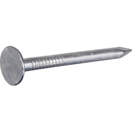 The Hillman Group 42041 Galvanized Roofing Nails, 1-Inch, 100 Count (Pack of 1)