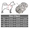 Andiker Waterproof Dog Raincoat, Rain Jackets for Dogs (L, Camouflage