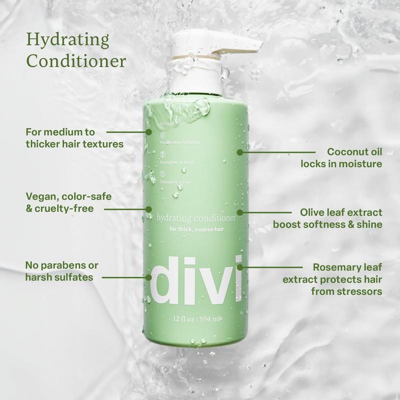 Divi Hydrating Shampoo & Conditioner for Normal to Thicker Hair