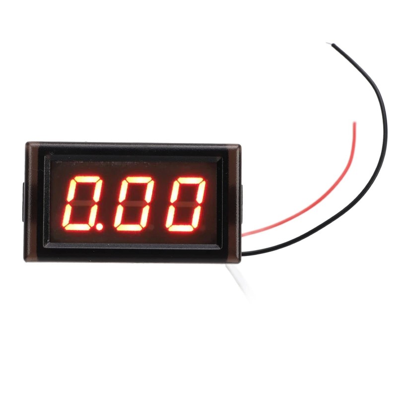 Current Meter, DC Ammeter with Hall Sensor LED Digital Display
