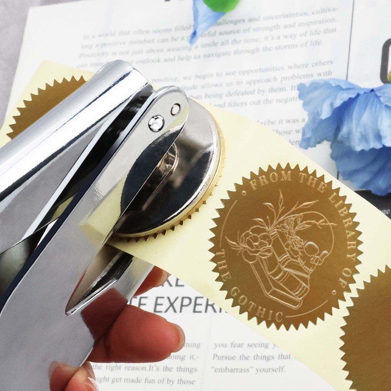 Book Embosser - from The Library of Book Lover Gifts,