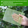 Fruit Protection Bags, Green Mesh Netting Bag, Drawstring Reusable 6X8Inch