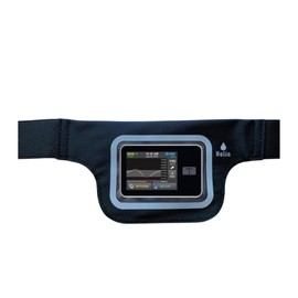 Invisible Infusion Bags with Window, black, Ultra thin