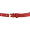 VALENTINO Emma Winter Belt W85 Rosso - Can be Shortened,