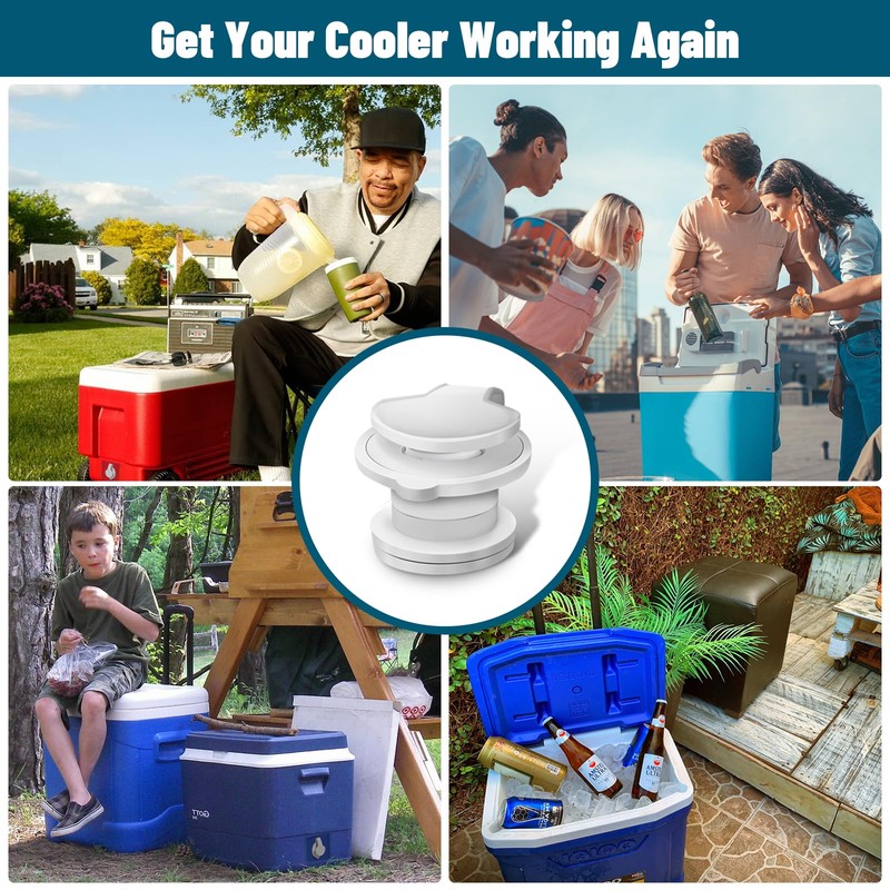 Cooler Drain Plug Replacement for Coleman Cooler Standard Drain Plug