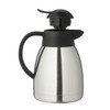 METRO Professional 1 Litre Stainless Steel Vacuum Flask with Push