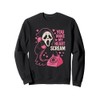 Cute Creepy Horror Make My Heart Scream Valentine’s Day Sweatshirt