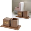 Pen Holder Clock Temperature Calendar Display 3 Level Brightness Adjustment