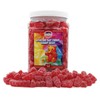Gummy Bear 3LB In Plastic Clear Container (SOUR RED TART