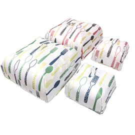 Insulated Food Covers 4 Pieces Foldable Cover for Food Collapsible Food Tent Kitchen Restaurant Picnic