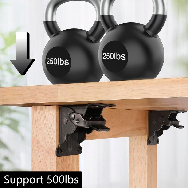 8 Pack Table Leg Folding Brackets Lock Extension Support Bracket