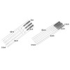 7pcs/set Stainless Steel Barbecue Forks Barbecue Skewers Roasting Needle Barbecue