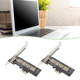 VGOL 2 PCs M.2 NVMe SSD to PCI-E 4.0 Adapter for 2230 2242 2260 2280 PCIe X1 Installation Support M-key XP941 SM951 PM951 A110 m6e SSD