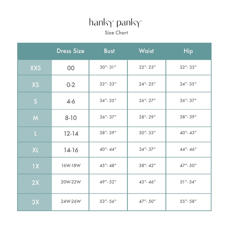 Hanky Panky Breathe"Eve" Tanga Natural Rise 6J1661B, Granite, S