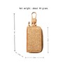 MENGYUEXUAN Premium Leather Car Key Fob Case for Women –