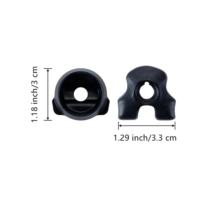 Hoite Bicycle Seatpost Clamp – 7x9mm Carbon Seat Rail Adapter