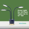 AeroGarden Trio Grow Light for Indoor Plants, Grow Live Plants