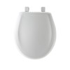 MAYFAIR Toilet Seat will Slow Close and Never Come Loose,