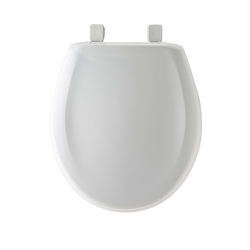 MAYFAIR Toilet Seat will Slow Close and Never Come Loose,