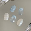 [Handmade Nail Tips] Pearl Sky Dot Nail Tips - Almond