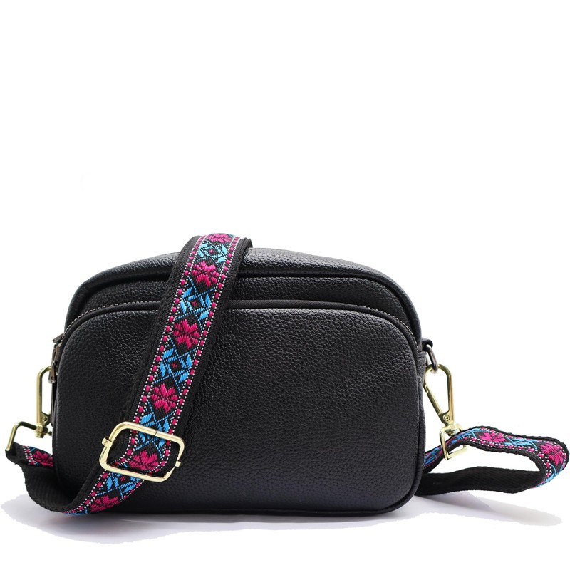 Crossbody Straps for Purses Silver Hardware Purse Strap Wide Shoulder