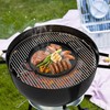 onlyfire Cast Iron Griddle with Handles for Weber Gourmet BBQ