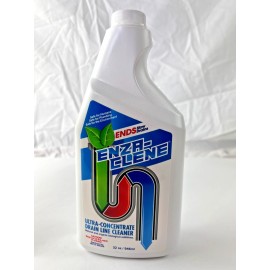 Enza-Clene Drain Cleaner Ultra Concentrate 32oz Bottle. Septic Savior Non Toxic