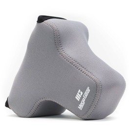 MegaGear MG1569 Sony Alpha A7 III, A7R III, A9 (28-70mm) Ultra Light Neoprene Camera Case - Gray