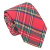 DQT Men's Tartan Plaid Formal Casual Patterned Classic Tie -