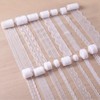 15 Rolls Vintage White Lace Ribbon, 45 Yards Assorted Multi