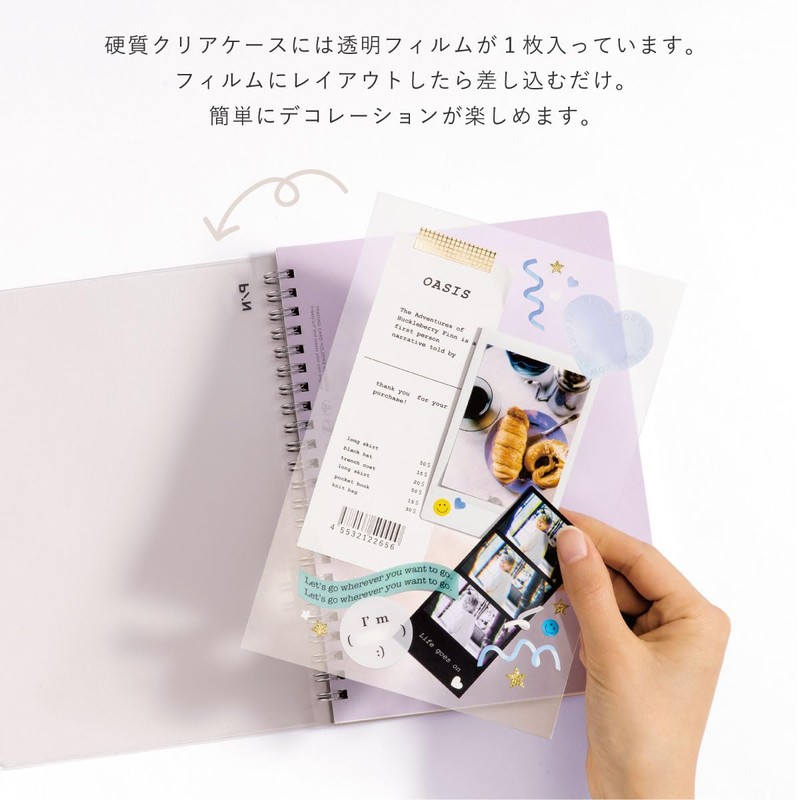 Iroha Publishing PiN NOTE A5 Size/Ring Type [White] GPN-09