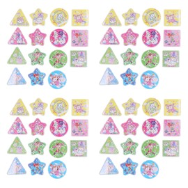 60pcs Balanced Ball Maze Toys Mini Maze Puzzle Games Palm Ball Brain Training Puzzle Toys