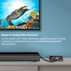 Digital to Analog Fiber Converter Volume Adjustment Coaxial to 5.1