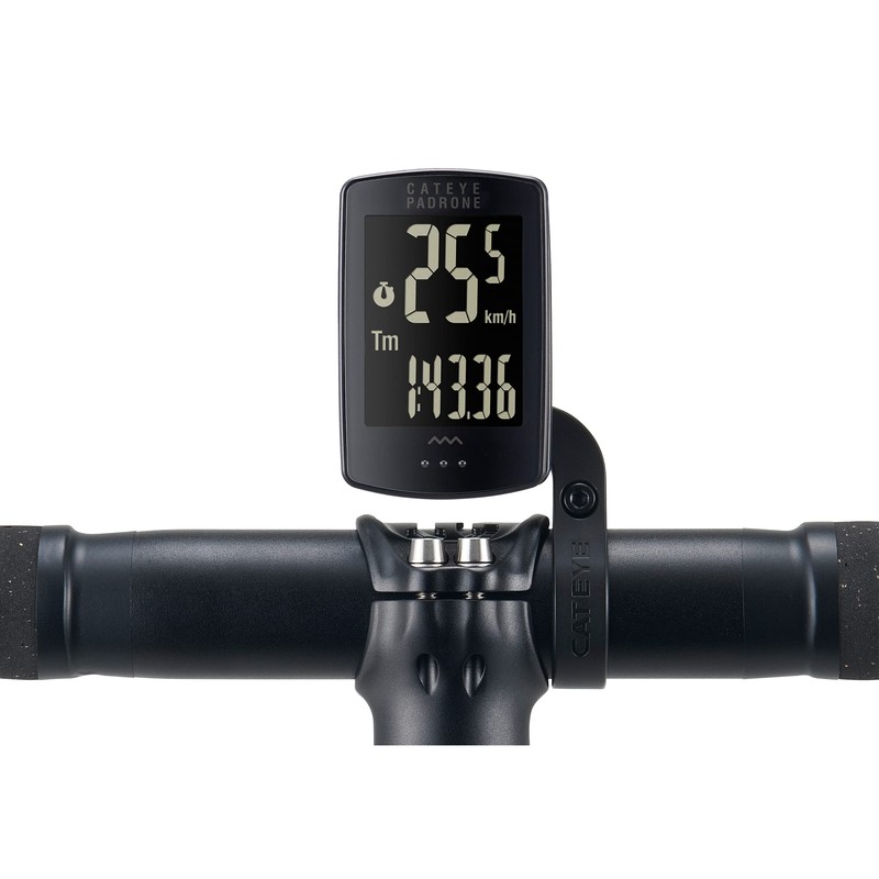 CatEye Unisex Padrone Stealth Wireless Cycle Computer, Black, One Size
