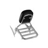SWESGI Passenger Backrest Sissy Bar with Luggage Rack for Suzuki