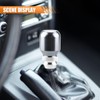 Car Telescopic Gear Shift Knob, Aluminum Alloy Car Manual Shift