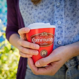 Community Coffee Private Reserve Breakfast Blend Supreme Whole Bean Coffee, Medium Roast, 32 Ounce Bag (Pack of 4)