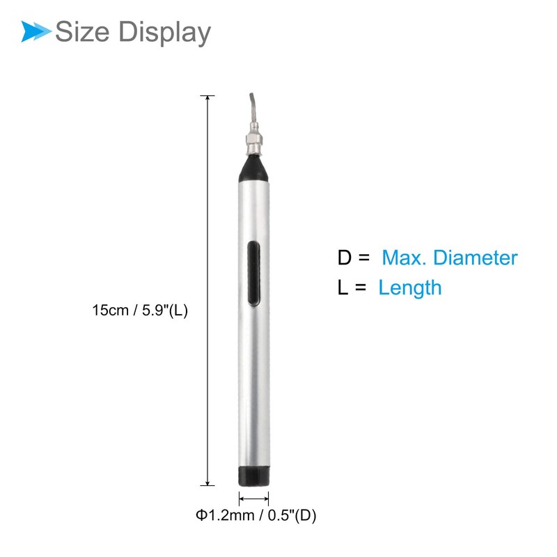 CoCud Vacuum Suction Pen, 150mm Length, IC Pickup Manual Tool