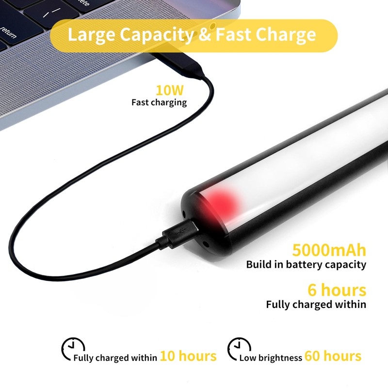 lsvgoe 23" Wireless Picture Lights, Rechargeable Battery Art Display Light