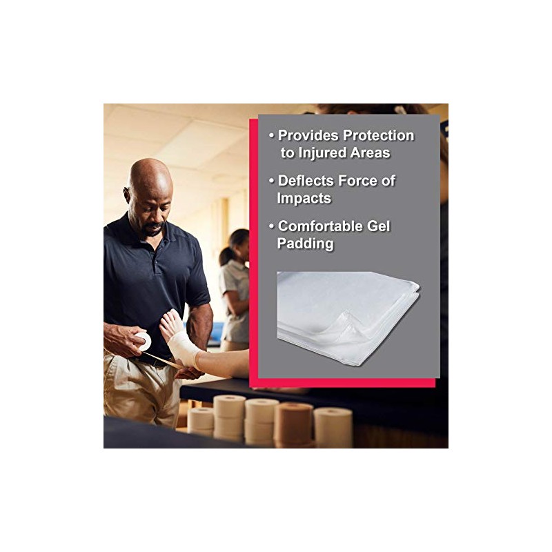 Cramer Ortho Gel Pads for Sports Cushioning, Sprains, Hip Pointers,