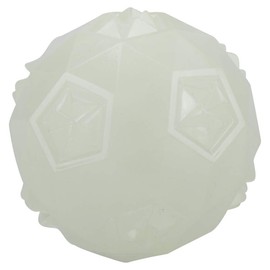 Fancy Pets Pelota Diamante para Perro, Brilla en la Oscuridad Hecha de TPR Resistente para Juego y Entrenamiento Nocturno